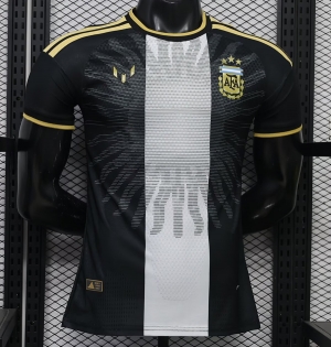 2627 Argentina black Player Version Soccer Jersey